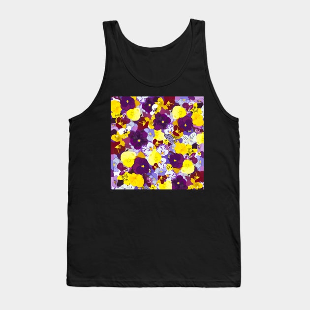 Pansy Tank Top by smoochugs